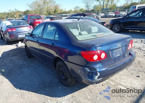 2005 Toyota Corolla Le z USA, uszkodzony, nr VIN 1NXBR32E75Z465931